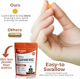 Nirvana Naturals Turmeric Tablets 2500mg with Ginger Black Pepper 120 view 6