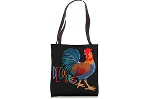 DESIGNS BY GSALLICAT DeColores Cursillo Rooster Tote Bag