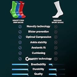 SENDA Gravity Pro Grip Socks with Non-Slip