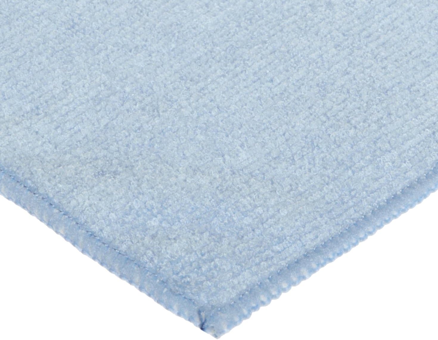 CPI MF12 BPK General Purpose Cleaning Microfiber Cloth, 12-Inch x 12-Inch, Blue (Pack of 12)