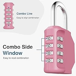 Puroma Combination Lock 4 Digit Waterproof Locker