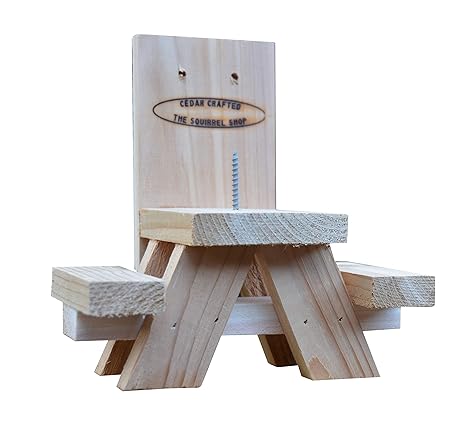 Picnic Table Squirrel Feeder Amazon In Garden Outdoors