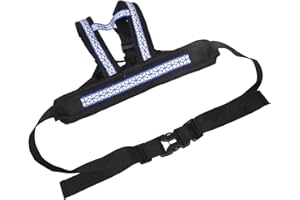 Garneck Adjustable Bike Leash Safety Harness for Motorcycles and Bicycles Flexible Straps for Secure Fit