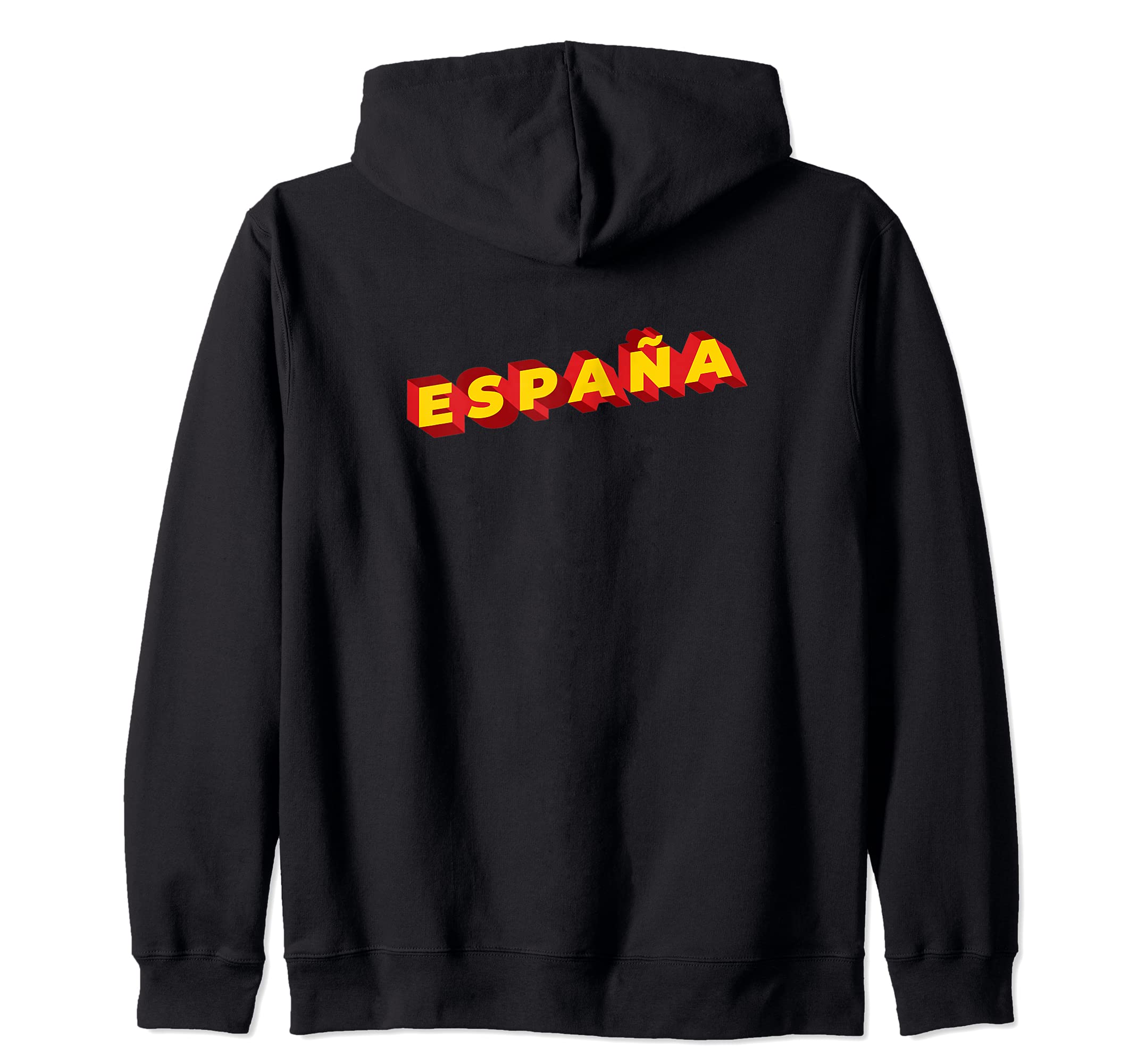 Spain Flag Zip Hoodie