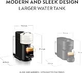 Nespresso Vertuo Next Coffee Machine by DeLonghi EN120.W White view 4