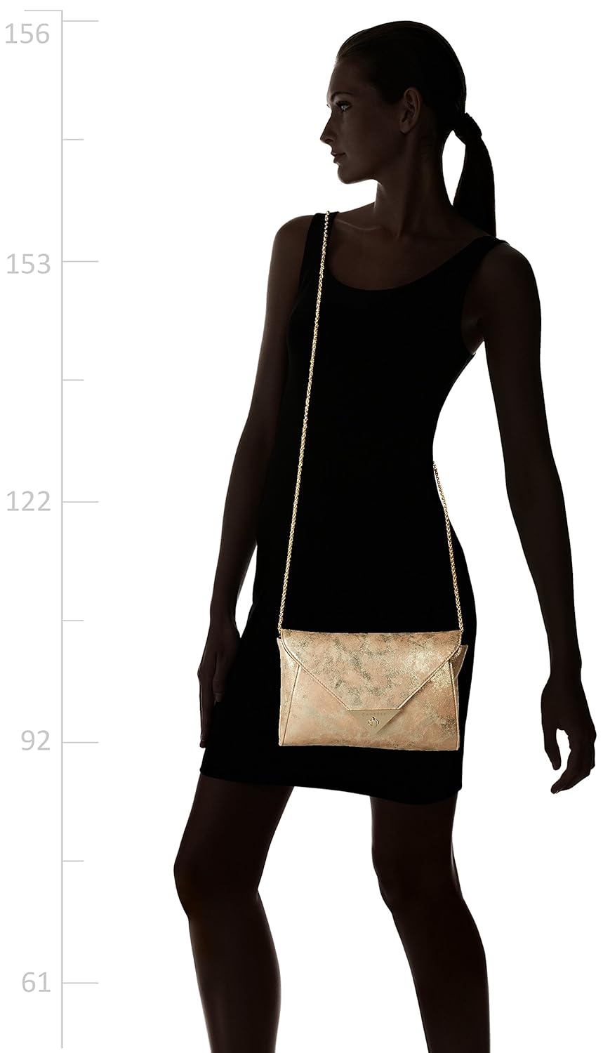 caprese lisa women's clutch (rose gold)