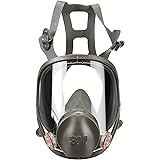 3M Full Facepiece Reusable Respirator 6800, Paint Vapors, Dust, Mold, Chemicals, Medium