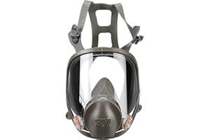 3M Full Facepiece Reusable Respirator 6800, Paint Vapors, Dust, Mold, Chemicals, Medium