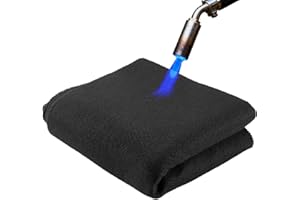 VEVOR Carbon Felt Welding Blanket, 40" x 40" Flame Retardant Welding Blanket, Up to 1800°F Heat Resistant Safety Protection Blanket, 3.5mm Thickened Carbon Fiber Fireproof Insulation Mat Pad