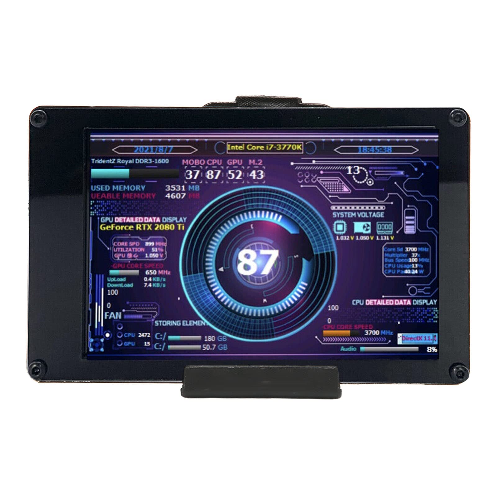 Mua GOWENIC 3.5 Inch IPS Monitor, USB Computer Temp Monitor with ...
