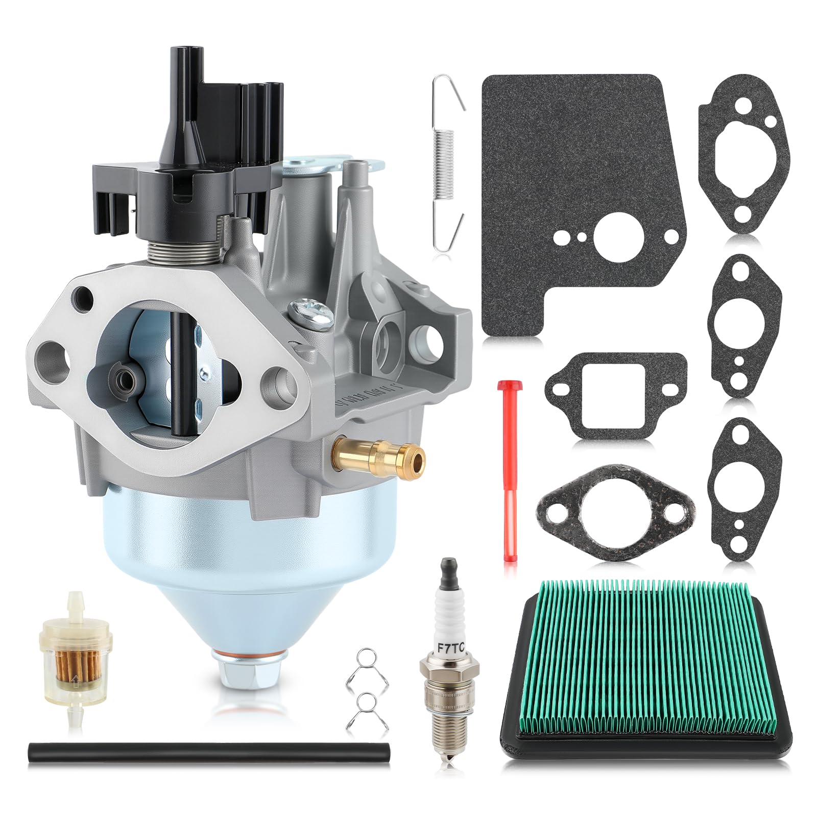 Photo 1 of CARRBIA 16100-Z8B-901 Carburetor (BB76A A) Carb Assembly w/Tune up Kit Compatible with Honda Fits specific Engines HRR216K10 HRR216K11 HRR216K9 HRS216K5 HRS216K6 HRS216K7 Lawnmowers