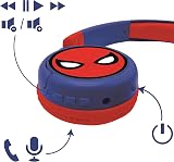 LEXIBOOK Spiderman 2-in-1 Bluetooth Headphones Kids 85dB Foldable HPBT010SP view 7