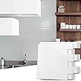 Art3d 10-Sheet Peel and Stick Backsplash Tile for Kitchen, Textured Self-Adhesive Subway Wall Tile for Kitchen Bathroom Laundry Room, Enhanced Backing Adhesion & Thicker Design - 12"x12" White