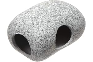 Saim Aquarium Hideaway Rocks Stone Decoration Fish Hideout Decor Shrimp Breeding Hiding Cave Fish Tank Ornament