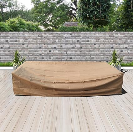 Amazon.com : Modenzi All-Weather Patio Furniture Cover (80" x 80" x ...