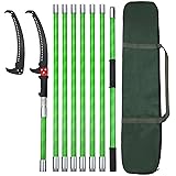 27 Feet Tree Pole Pruner Manual Branches Trimmer