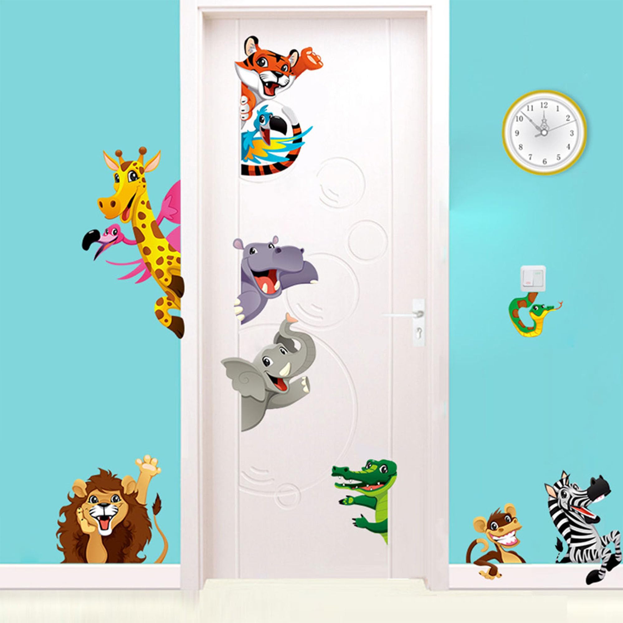 Stickers for Children | Wall Sticker Savannah Animals - Wall Decoration Nursery | 30 x 90 cm โ image 1