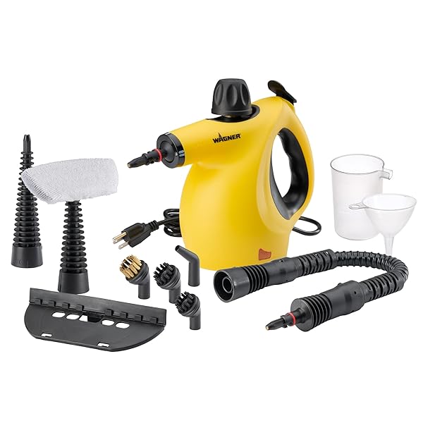 WAGNER 2460111 505E HANDHELD STEAM CLEANER, MULTI-PURPOSE STEAMER,...