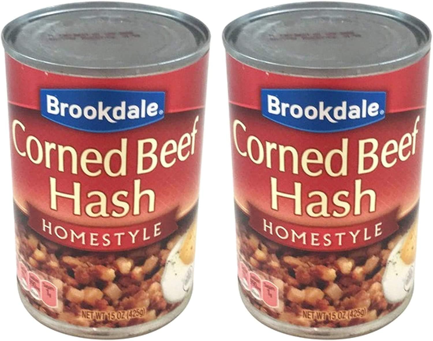 Brookdale Homestyle Corned Beef Hash - 2 Cans (15 oz)