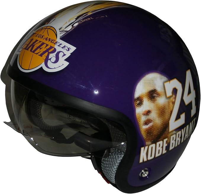 lakers motorcycle helmet