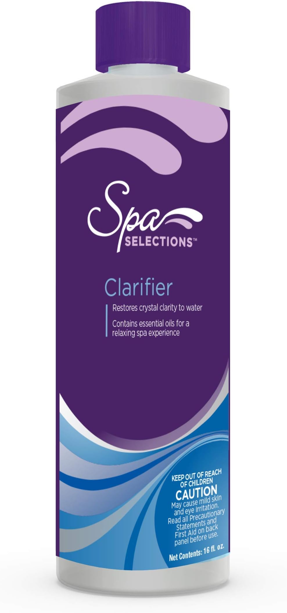 Spa Selections 86264 Clarifier Cleanser for Spas and Hot Tubs, 16 fl oz
