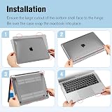 FINTIE Case for MacBook Air 13.3 inch 2020/2019/2018 A2337 A2179 A1932 Crystal view 8