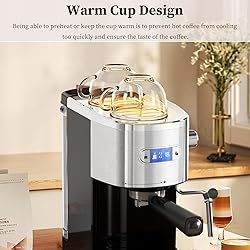Xbeauty Espresso Machine 20 Bar, Semi-Automatic