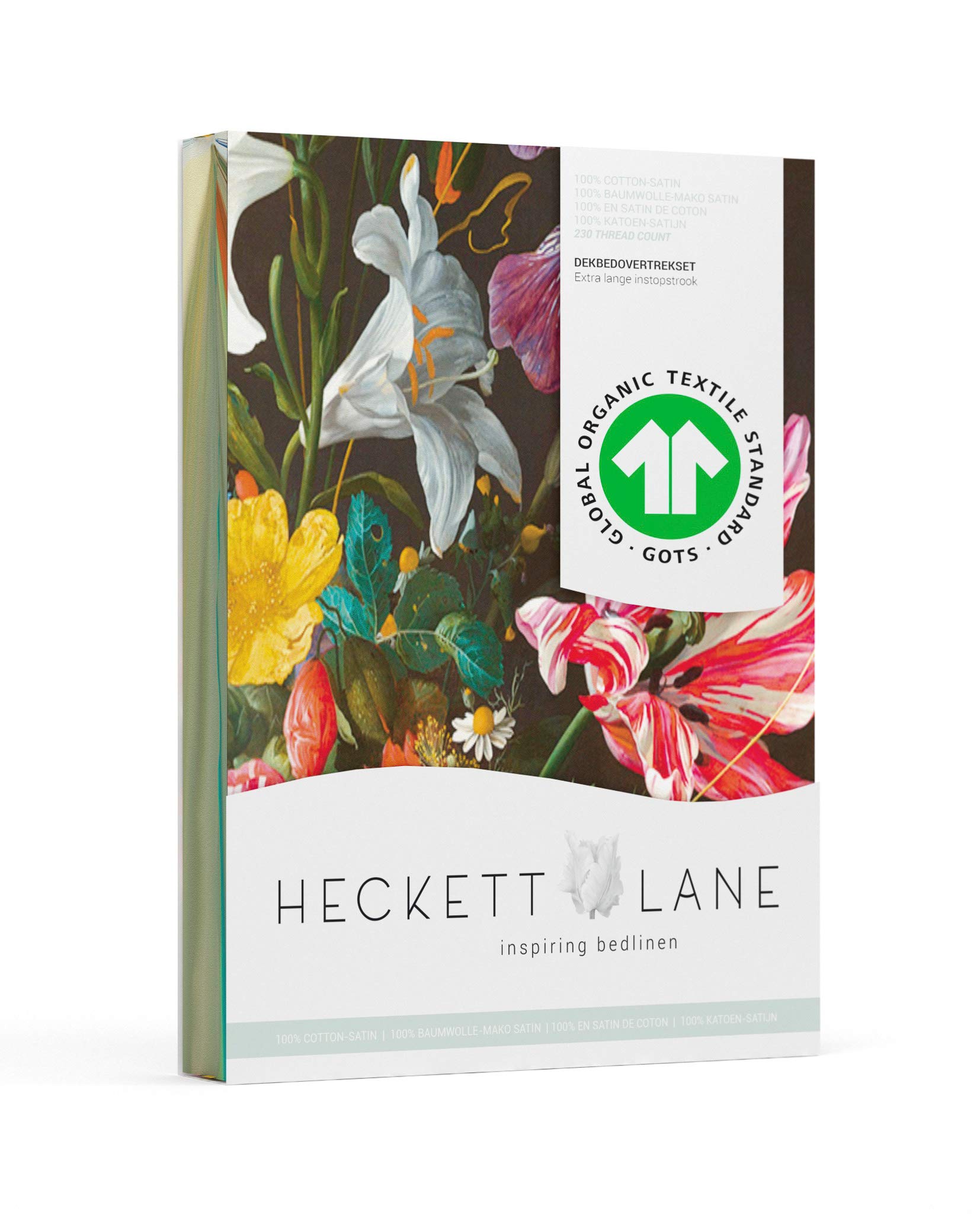 Heckett Lane Duvet Cover, Multi-Coloured, 140x220