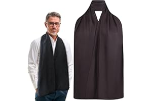 DESIGNED TO DINE Adult Bib Scarf - Dignified Alternative to Bibs | Washable and Reusable Clothing Protectors for Eating