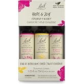 Bach Original Flower Remedies, Hope &amp; Joy Trio Kit, for Comfort &amp; Optimism (Non-Alcohol Formula), Natural Homeopathic Flower Essence, Vegan, 3 x 10mL Droppers