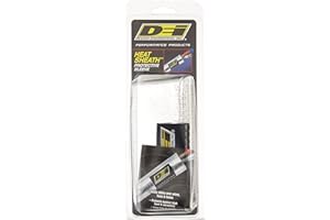 Design Engineering Heat Sheath 1-1/2" I.D. x 3ft Aluminized Sleeving for Ultimate Hi-Temp Protection