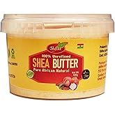Shifaa Shea Butter - 100% Pure and Unrefined from Ghana I Raw, Natural Moisturizer & Organic for Skin, Hair, Lips & Body - Good for Scars and Rashes, Eczema - 18oz