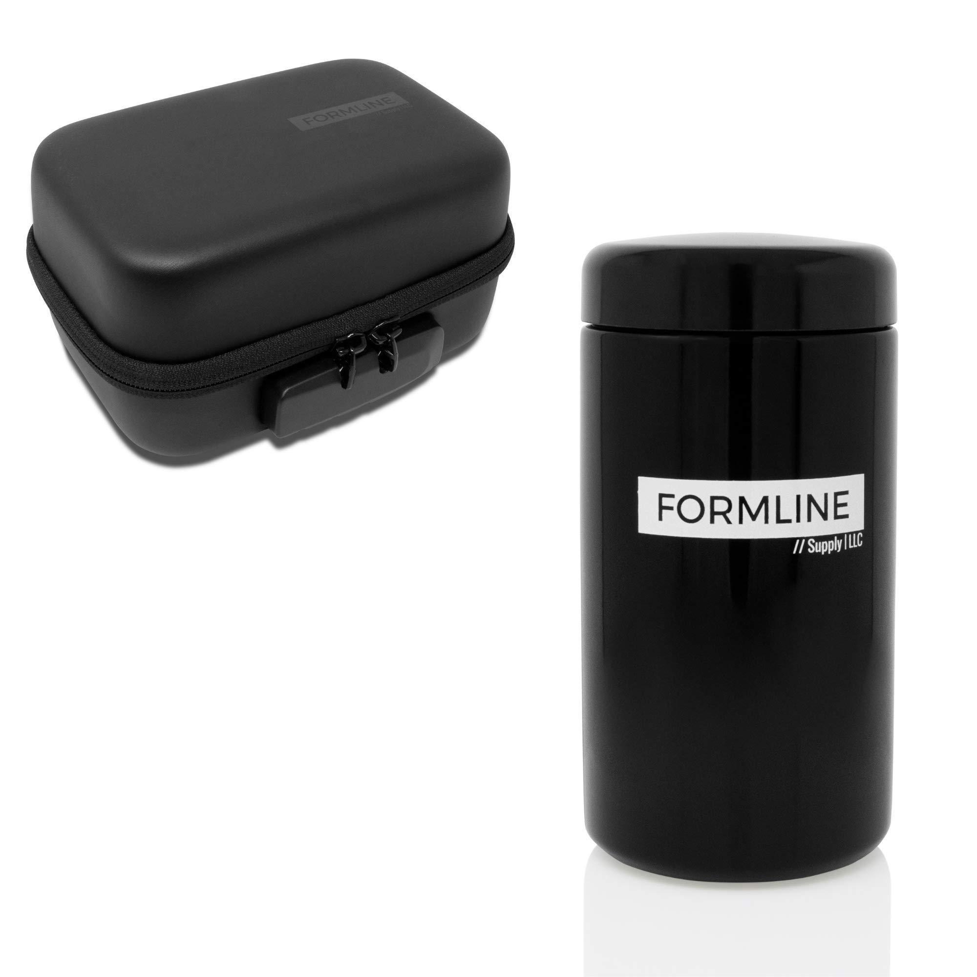 Formline Airtight Jar - Odor Proof Container with Case (1 OZ - 500 ML with Case)