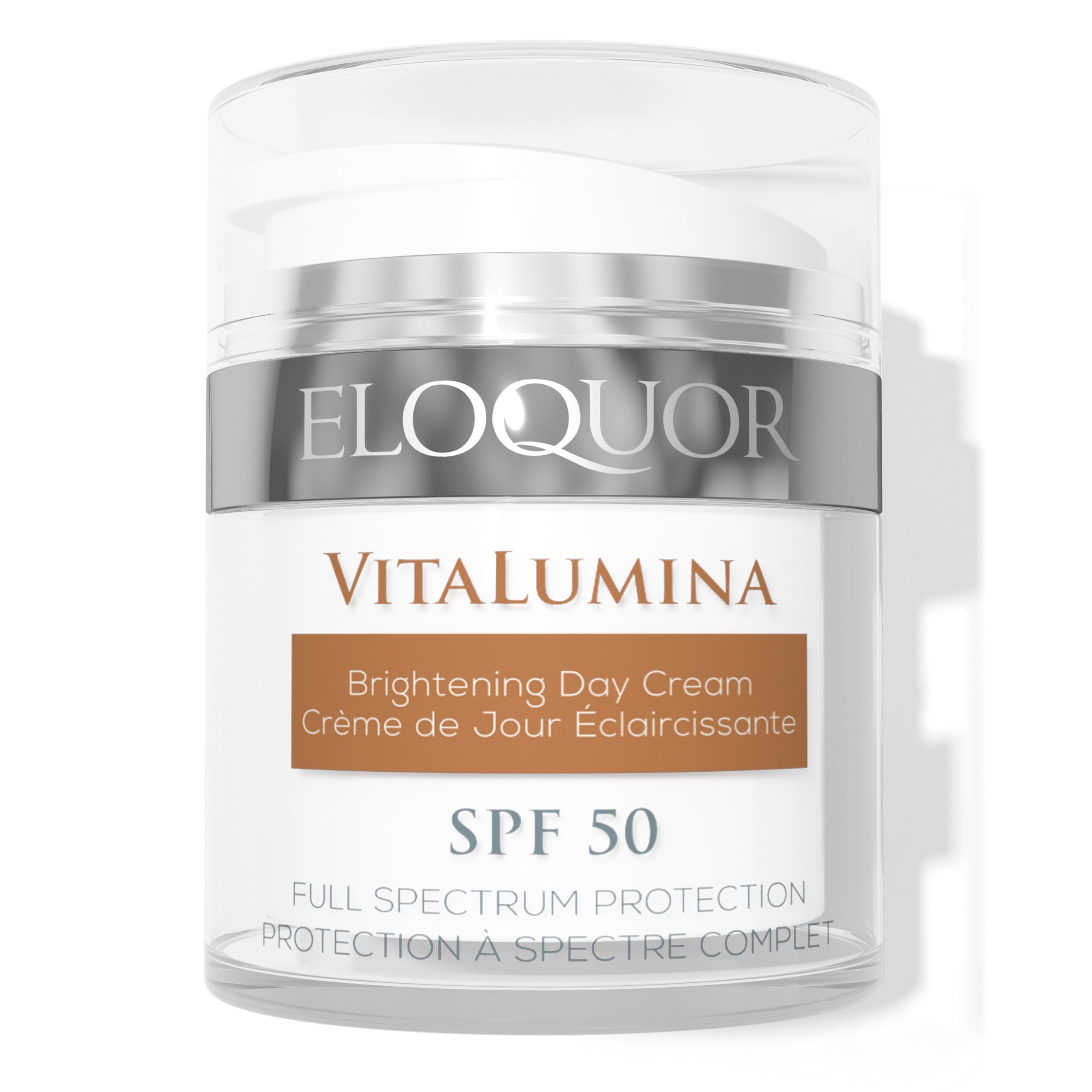 Eloquor London VitaLumina Brightening Day Cream, SPF 50 Advanced Daily Protection, 30ml