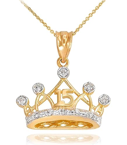 Amazon.com: 10K Yellow Gold White Cubic Zirconia 4/5