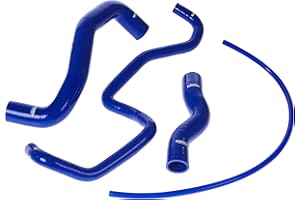 Mishimoto MMHOSE-350Z-03BL Silicone Radiator Hose Kit Compatible With Nissan 350Z 2003-2006 Blue