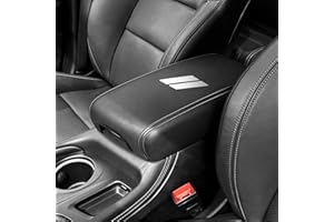 REMOCH Center Console Armrest Cover for Dodge Durango Accessories 2026 2025 2024-2021 Seat Console Box Cover Leather Protecto