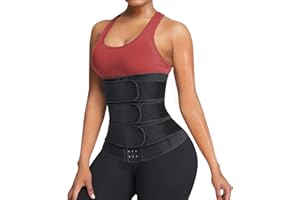 Nebility Women Waist Trainer Belt Tummy Control Workout Waist Cincher Sauna Sweat Girdle Sport Waist Trimmer Slim Belly Band