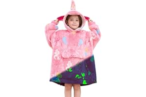 UOMNY Wearable Blanket Hoodie for Kids Wearable Blankets