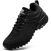 Unitysow Men's Trail Running Shoes Lightweight Breathable Walking Hiking Sneakers Outdoor Athletic Tennis Cross Training Shoes