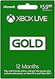 Microsoft Xbox LIVE 12 Month Gold Membership (Physical Card)