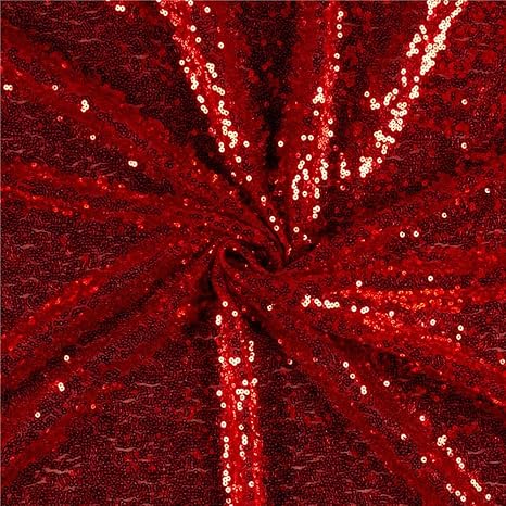 red sequin