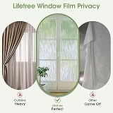 Lifetree Window Film Privacy Frosted 60x200cm Anti-UV Removable view 5