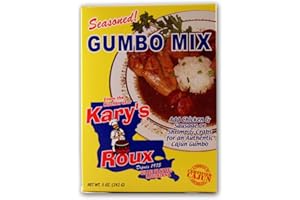 KARY'S ROUX Kary's Gumbo Mix, 5oz (Pack of 1) - Authentic Cajun Flavor in Every Bite - Experience the Authentic Cajun Flavor - Elevate Your Culinary Experience with this Authentic and Flavorful Cajun Gumbo Mix