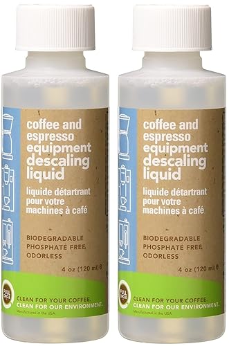 Urnex Biocaf Espresso Descaling Solution Ounce (2 Single Bottles