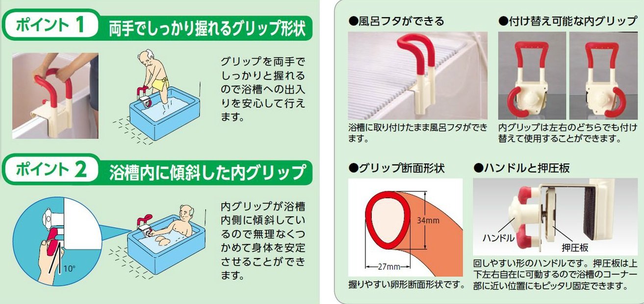 Web限定 アロン化成 安寿 浴槽手すりuk 80r Bn7x0 正規品 Celebration Fl Us