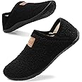 Spesoul Fuzzy House Slippers for Women Men Indoor Closed Back Lightweight Cozy Faux Furry Lining Barefoot House Shoes Slipper Socks for Bedroom Home Office Yoga Outdoor Walking Shoes