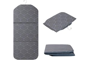 Portable Ironing Mat for Flat Surfaces, Hanging Steamer Board for Clothes, Steamer Pad
