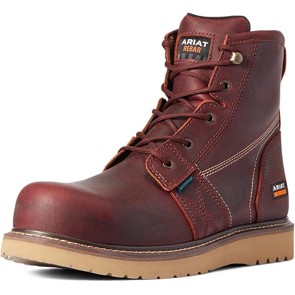 Ariat Rebar Wedge Moc Toe 6\