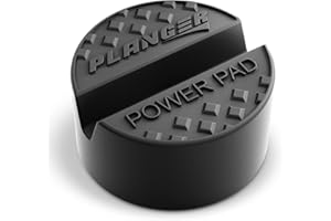 PLANGER® - Power Pad - Rubber Jack Pad Trolley Jack, Vehicle Lift Axle Stand - Universal Usage - Protects Your Car, SUV Any Vehicles Pinch Weld Sill - Perfect car Tuning